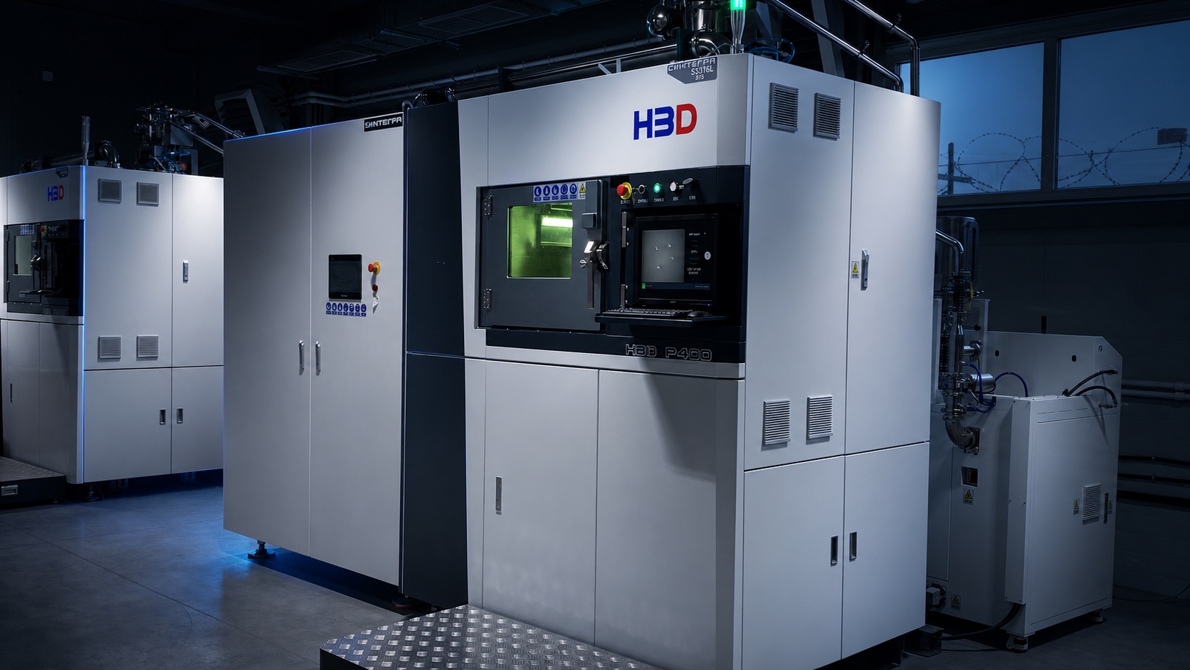 Производственный цех Синтегра с 3D-принтером HBD P400